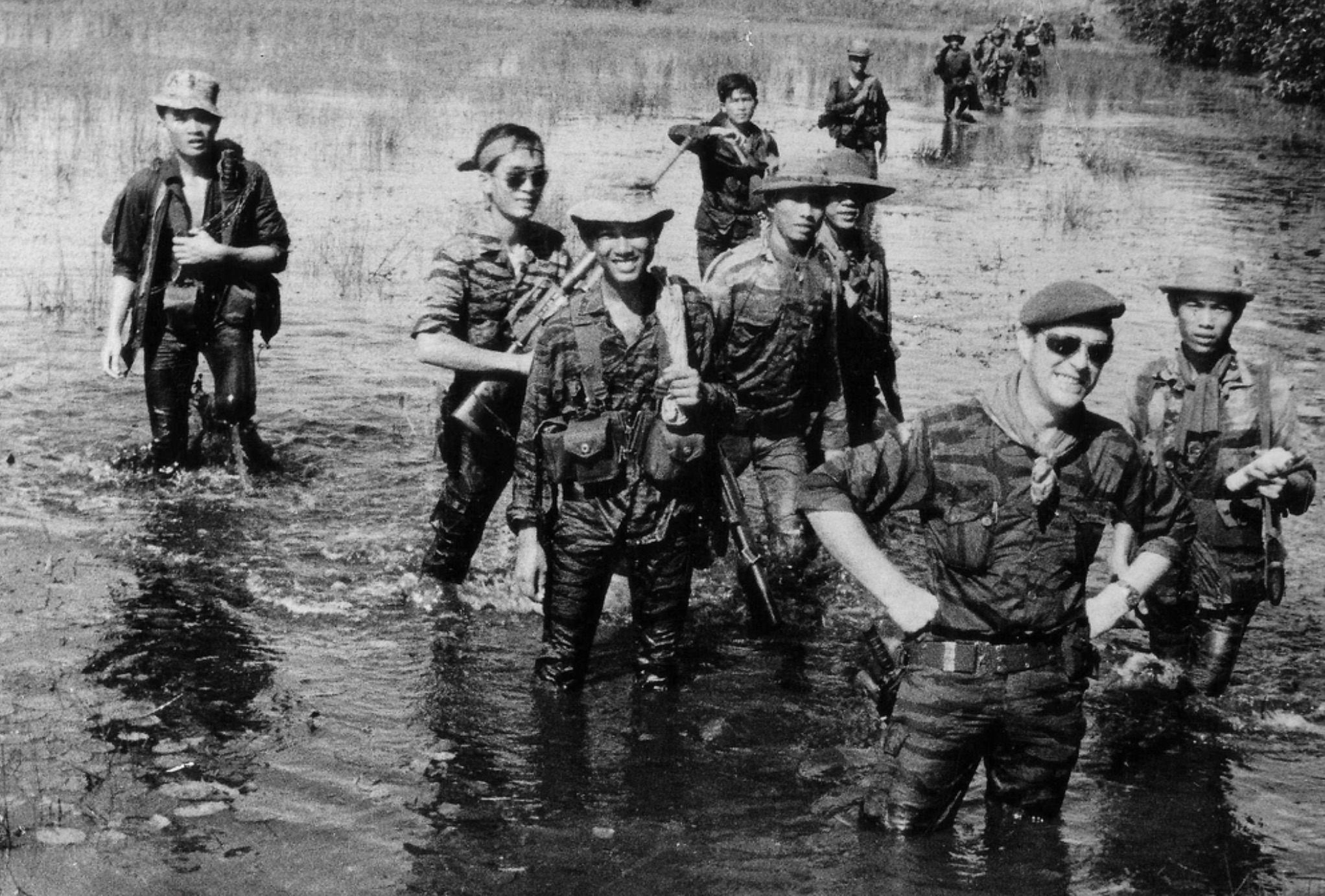 Green Berets in Vietnam. 